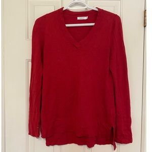 Red Long Sleeve Tee-Shirt